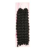 Mulvxprk  Prk02 Nice Bulk Afro Su Dalgası Saç - Koyu Kestane (Mulvix)