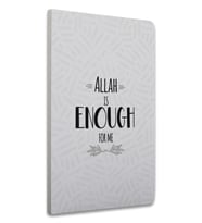 Sert Kapak Defter Allah is Enough For Me