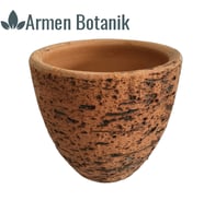 Antik Görünümlü Toprak Saksı 12x12 cm