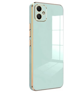 Newface Samsung Galaxy A05 Kılıf Volet Silikon - Açık Yeşil