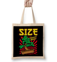 Cute Size Doesn't Matter Small Bonsai Tree Plant Bez Çanta Uzun Saplı
