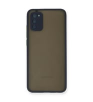 Samsung Galaxy A03S Kılıf Montreal Silikon Kapak - Lacivert