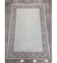 Saray Halı Vizyon 12453 A 150X230 Beyaz Ve Pudra Renk Halı