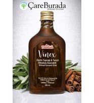 ÇareBurada Zeytin Yaprağı, Tarçın ve Hibisküs Ekstraktlı Sirke 200 ml