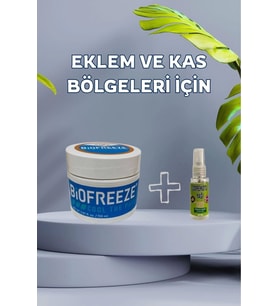 Biofreeze Masaj Kremi 150 Ml 1 Adet + Çörek Otu Yağı 30 Ml 1 Adet