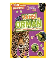 National Geographic Kids Vahşi Orman Çıkartmalı Faaliyet Kitabı