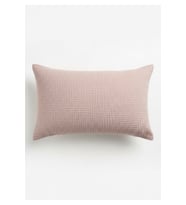 Müslin Yastık Kılıfı 2li 50x70 cm Pudra Pamuklu Nefes Alabilen