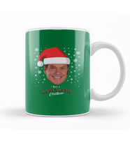 David Hasselhoff Have A Hofftastic Christmas Kupa Bardak Porselen