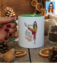 Kişiye Özel Karikatürlü Fuck Normal I Want Magic Kupa Bardak Doğum Günü Hediyesi