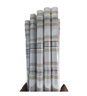 Bigpoint Yapışkanlı Folyo 2m Çizgili Desen No:102 x 12 Rulo