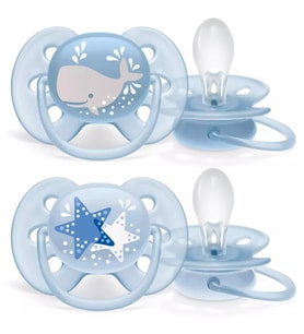 Philips Avent Ultra Soft Emzik 6-18 Ay 2li Erkek SCF223/03