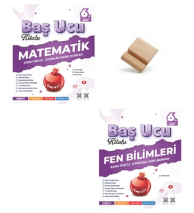 Nartest 6. Sınıf Baş Ucu Matematik ve Fen Bilimleri Soru Bankası + Telefon Standı