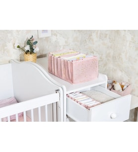 Baby Akordiyon Organizer Çekmece Düzenleyici Large (pembe) -04089