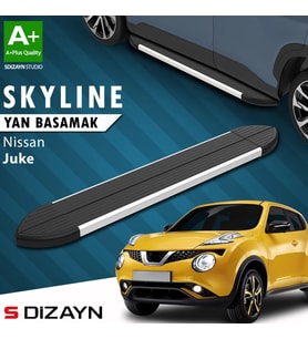 S-Dizayn Nissan Juke Skyline Aluminyum Yan Basamak 173 Cm 2010-2018 A+ Kalite