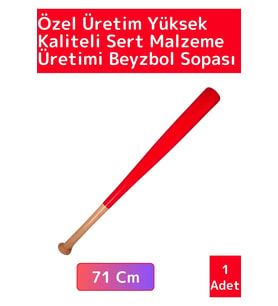 Özel Tasarım Yüksek Kaliteli Kırılmaz Hassas Kavrama Dayanıklı Ahşap Baseboll Beyzbol Sopası 71 Cm