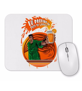Eu Prefiro um Suco de Laranja Mouse Pad