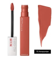 Maybellıne Super Stay Matte Ink Kalıcı Likit Mat Ruj 70 Amazonıan