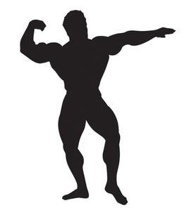 BODY GYM FOLYO STİCKER 130cm Uzunluk (Karışık)