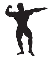 BODY GYM FOLYO STİCKER 130cm Uzunluk (Karışık)