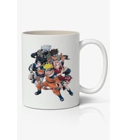Naruto Sezon 1 Temalı  Anime Baskılı Beyaz Porselen Kupa Bardak
