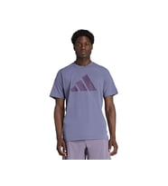 adidas Tr-Es Fr Logo T Erkek Antrenman Tişörtü JW7402 Mor