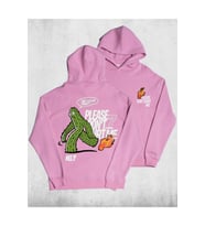 Unisex Oversize No7 Kapüşonlu Sweatshirt