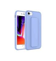 Apple iPhone SE 2020 Uyumlu Kılıf Zore Qstand Kapak (Lila)