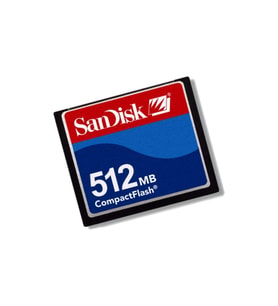 512 mb Compact Flash Hafıza Kartı