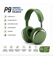 P9 KAFA ÜSTÜ BLUETOOTH KULAKLIK