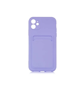 Apple iPhone 12 Uyumlu Kılıf Zore Ofix Kapak (Lila)