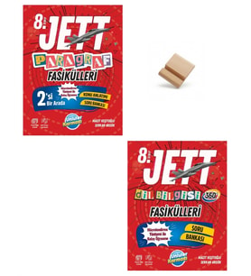 Ünlüler Karması LGS 2027 Jett Paragraf ve Dil Bilgisi Fasikülleri + Telefon Standı