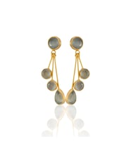 Kadir Jewellery22 Ayar Altın Kaplama Vintage Küpe -El İşçiliği Ve Hipoalerjenik Küpe