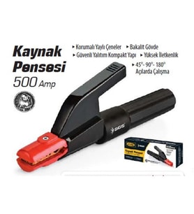 Mey İthalat® SGS 317 500 Amper Kaynak Pensesi