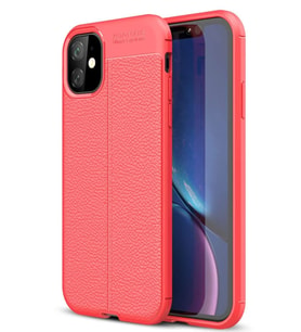 iPhone 11 Kılıf Auto Focus Kapak - Kırmızı