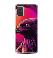 Samsung a71 A72 A73 A7 A9 2018 C7 C9 Kılıf Desenli Silikon Red Eagle 1752
