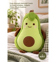 Avokado Polar Kumaşlı Dekoratif Yastık Dolgulu