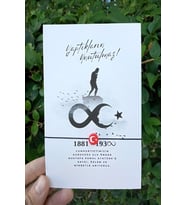 40 Adet 10 Kasım Atatürk'ü Anma Günü Bileklik -Jelatinli Paket