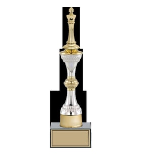 ODAK KUPA - Figürlü Kupalar - Satranç Figürlü Kupalar FG-032 C - 36 cm