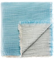 - Müslin Pike Tek Kişilik, %100 Pamuk 4 Katlı Kaliteli Müslin Yatak Örtüsü, Dekoratif Şık Yumuşak Hafif Yazlık Pike (Açık Mavi, Tek Kişilik 160x220 cm)
