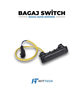 Fiat Doblo 3, Doblo 4, Combi ve Cargo Uyumlu Bagaj Açma Düğmesi Butonu Switch OEM 51829929