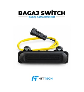 Fiat Doblo 3, Doblo 4, Combi ve Cargo Uyumlu Bagaj Açma Düğmesi Butonu Switch OEM 51829929