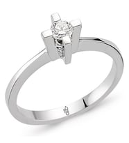 Romeo Pırlanta 0.22 Ct Tektaş Yüzük RM20039 (Çok Renkli)