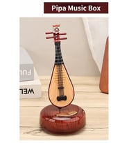 Saz Tasarımlı Dekoratif Müzik Kutusu