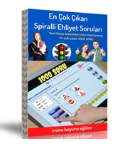 En Çok Çıkan Ehliyet Soruları (1000 Soru)
