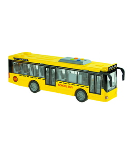 Oyuncak Okul Otobüsü Işıklı Sesli Sürtmeli 27 Cm