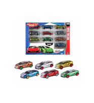 Speed Car 10'lu Metal Die-cast Araba Hot Wheels Benzeri Oyuncak Model Araba Seti