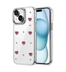 İphone 15 Fiyonk Desenli Kapak - Desen 3