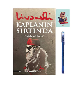 Kaplanın Sırtında Romanı - Zülfü Livaneli - Pensan Büro Mavi Tükenmez Kalem (Renksiz)
