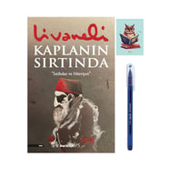 Kaplanın Sırtında Romanı - Zülfü Livaneli - Pensan Büro Mavi Tükenmez Kalem (Renksiz)