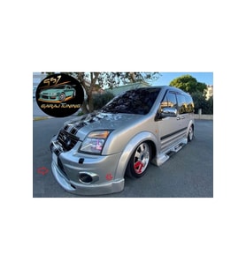 FORD CONNECT GEÇMELİ ÖN TAMPON EKİ FİBERGLASS BOYASIZ